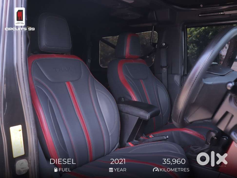 Mahindra Thar Lx D At 4wd Ht, 2021, Diesel