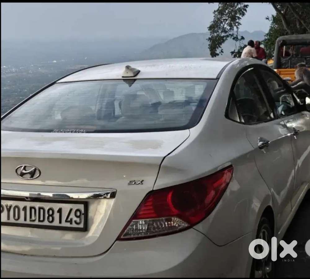 Hyundai Verna Diesel Sx 2014 December Top Model
