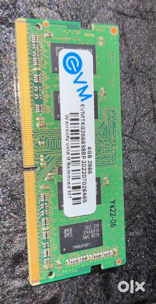 EVM 4GB DDR4 2666MHz Laptop RAM &ndash; Fully Working