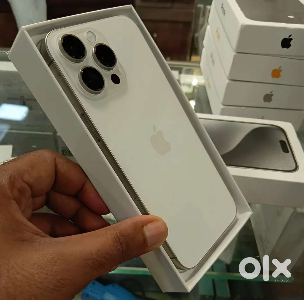 I PHONE 15PRO MAX WITH STORAGE 512GB CONDITION NEW CLR AVL VISIT STORE