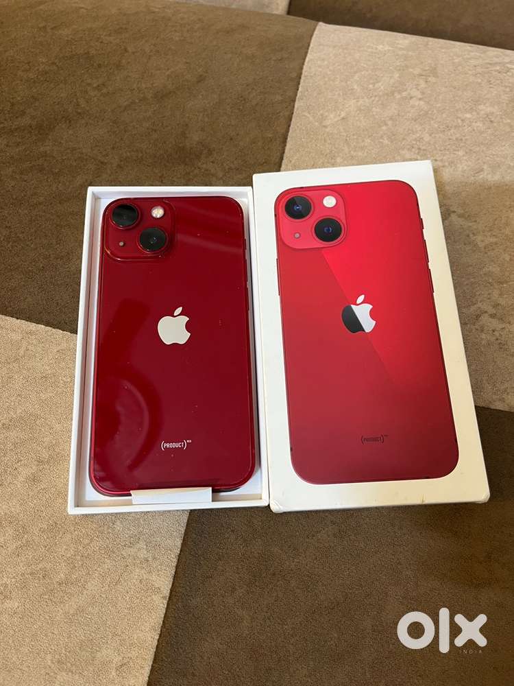 Apple iphone 13 mini 128gb Red indian with Box & accessories mint
