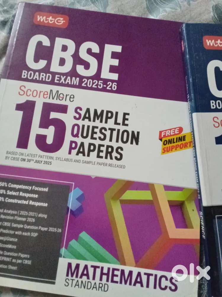 It is solve sample paper for class 10 student, subject is math,science
