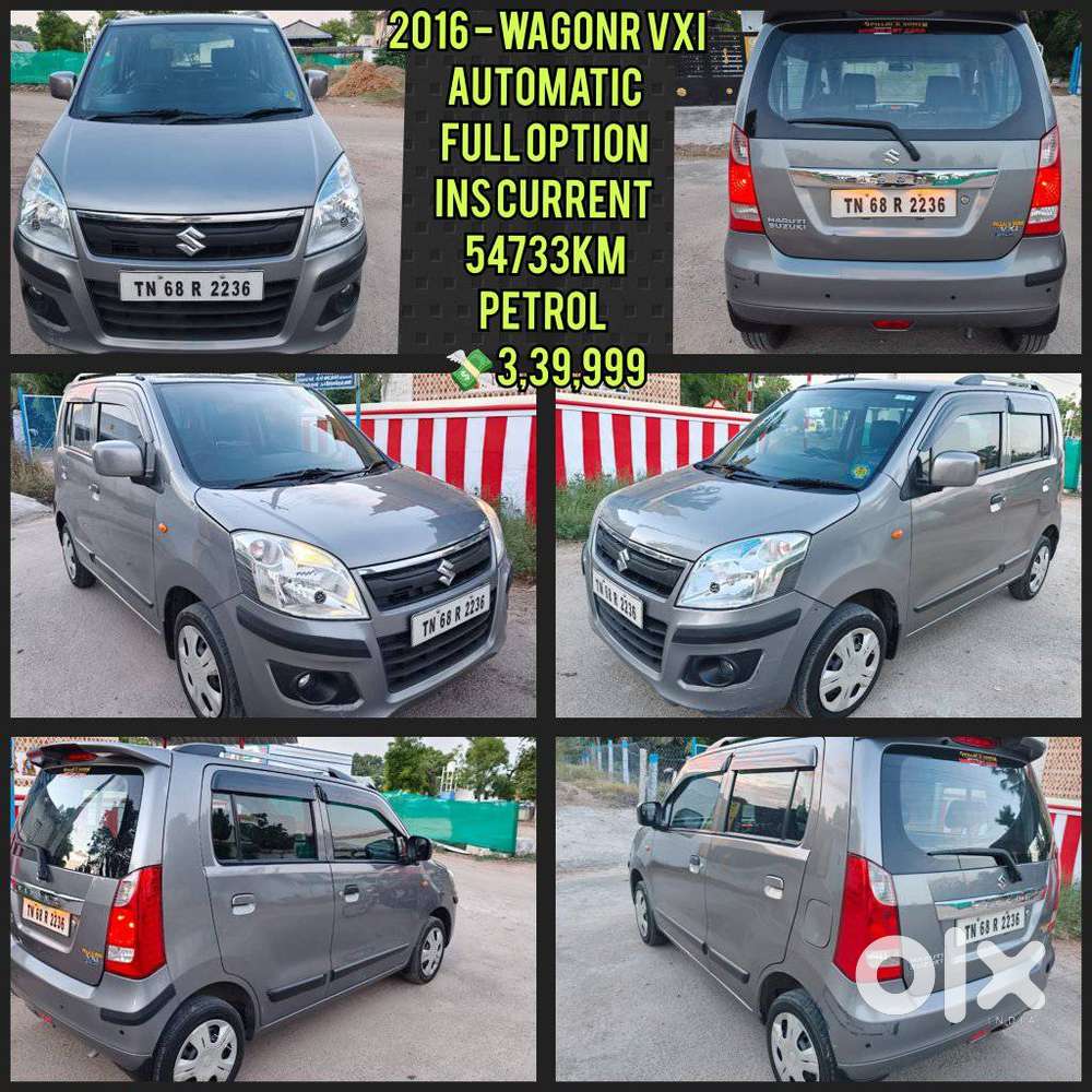 Maruti Suzuki Wagon R 1.0 Vxi Plus Amt, 2016, Petrol