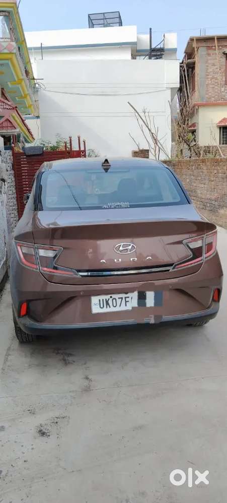 Hyundai Aura 2021 Petrol Well Maintained 4900 Km