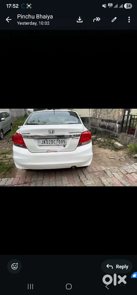 Honda Amaze 2014 Petrol Well Maintained