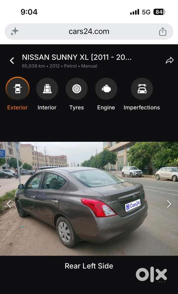 Nissan Sunny Petrol Manual 2012