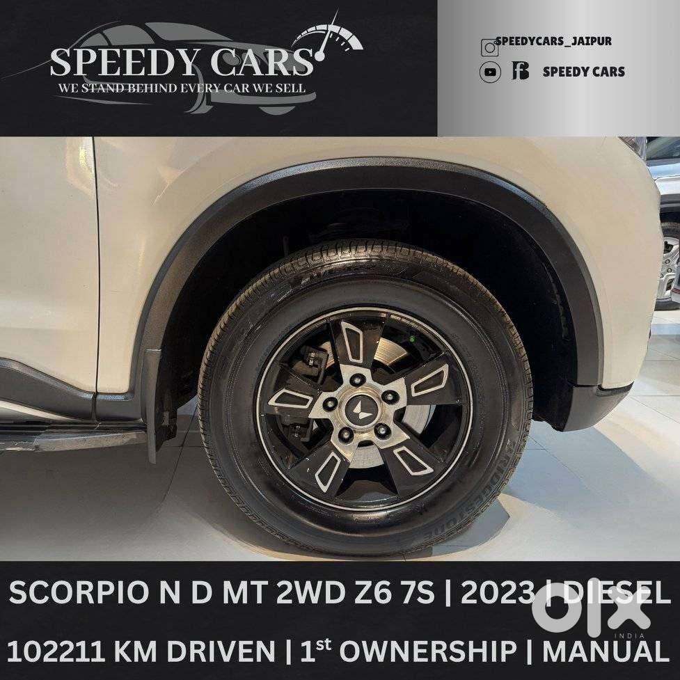 Mahindra Scorpio N Z6 Diesel Mt 2wd 7 Str, 2023, Diesel