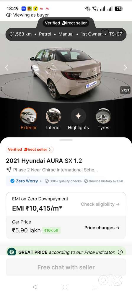Second Highest Model Sx