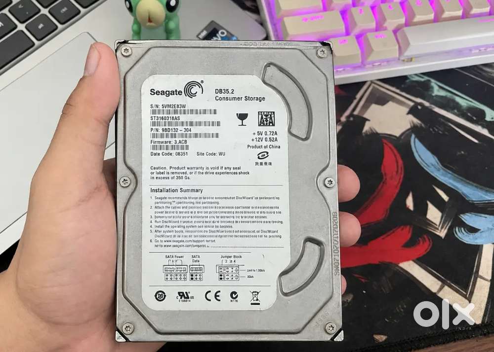 Hardisk drive 160gb Seagate traditional for sale
