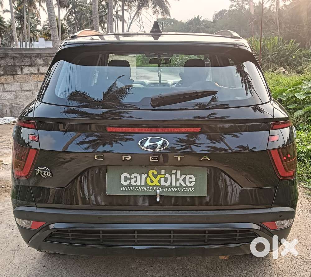 Hyundai Creta 1.5 S Plus Knight Petrol, 2022, Petrol