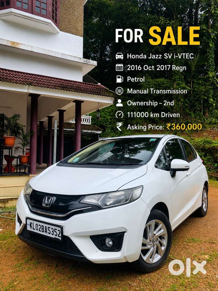 Honda Jazz Petrol Manual 2016