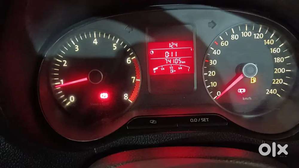 Wb Plate Red 2014 Polo Petrol