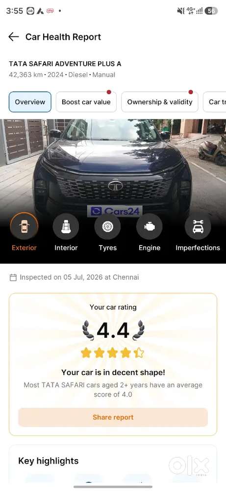 Tata Safari Adventure Plus 2024