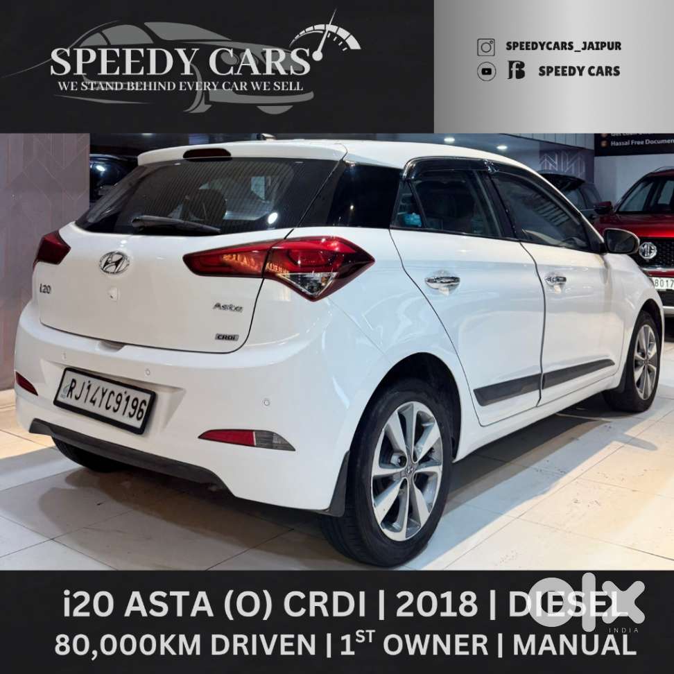 Hyundai I20 Asta Option, 2018, Diesel