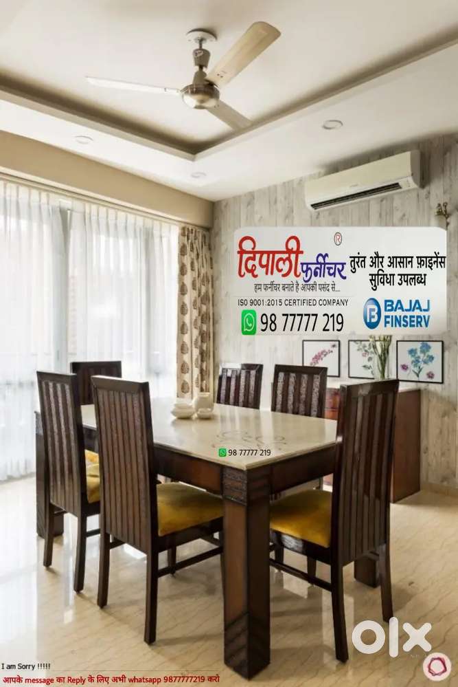 Monthly EMI par Marble Top Dinning in Stock Deepali Furniture INDORE
