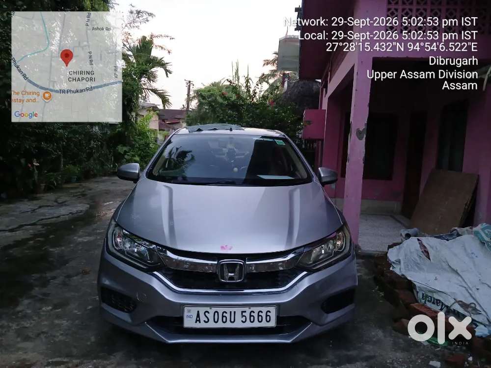 Honda City Petrol Manual 2017 Both Key Available. Brand New Tyres.