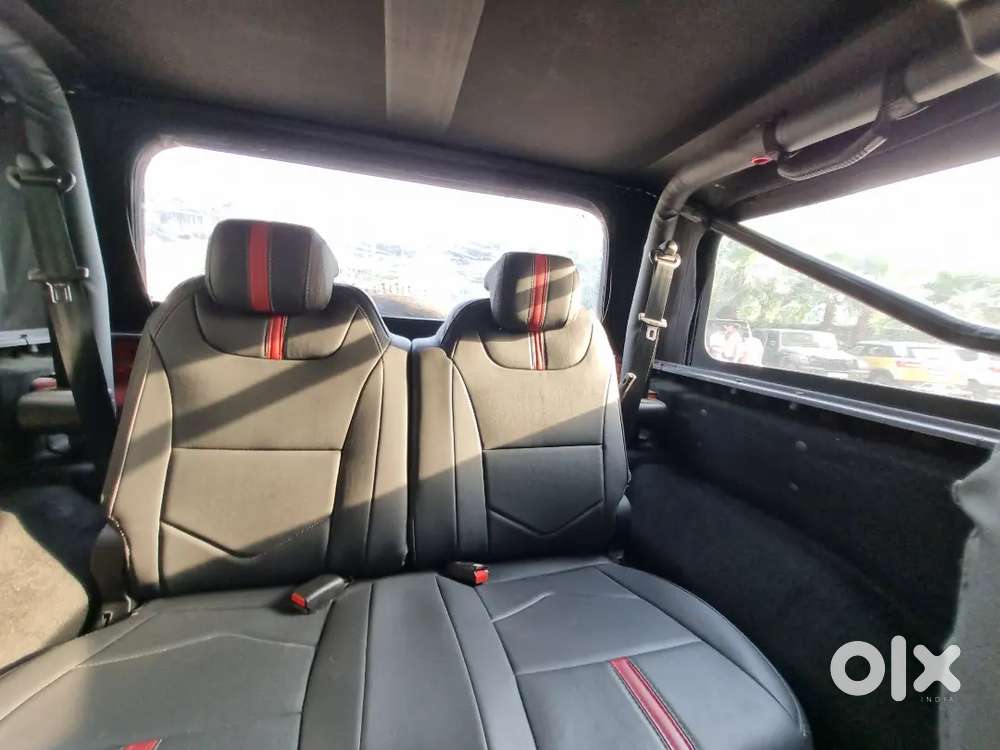 Thar Lx 4x4 Diesel Automatic 32000km Convertible Top Rage Red