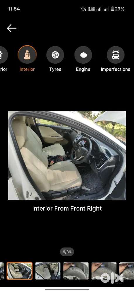 Mint Condition Honda City 2015 Model White Colour Car For Sale