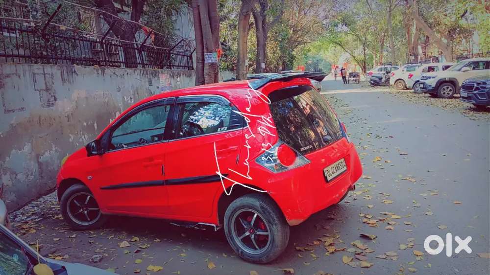 Brio Modified Red Color Music System With Alloy Screen Display Fitted