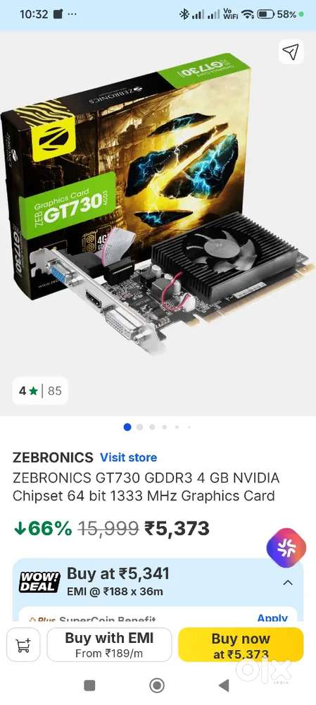 Zebronics gt730