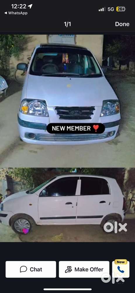 Hyundai Santro Xing 2012 Cng & Hybrids Good Condition