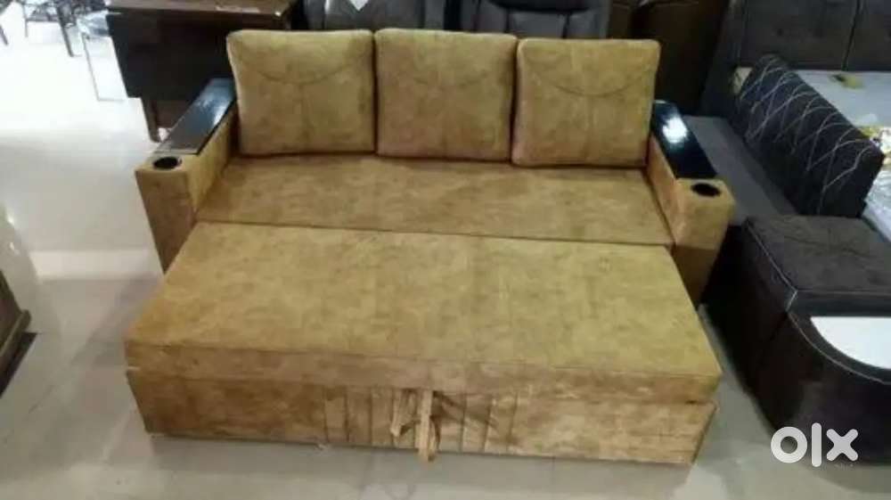 3 seater sofa cum bed Emi Available Aliyar tanveer Furnitures Sofa & Dining 1754298475