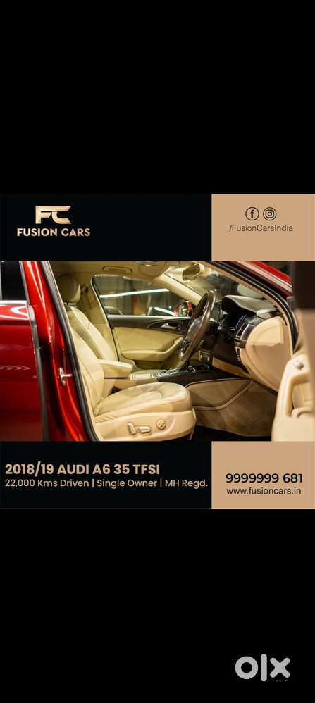 Audi A6 1.8 35 Tfsi Premium Matrix, 2019, Petrol