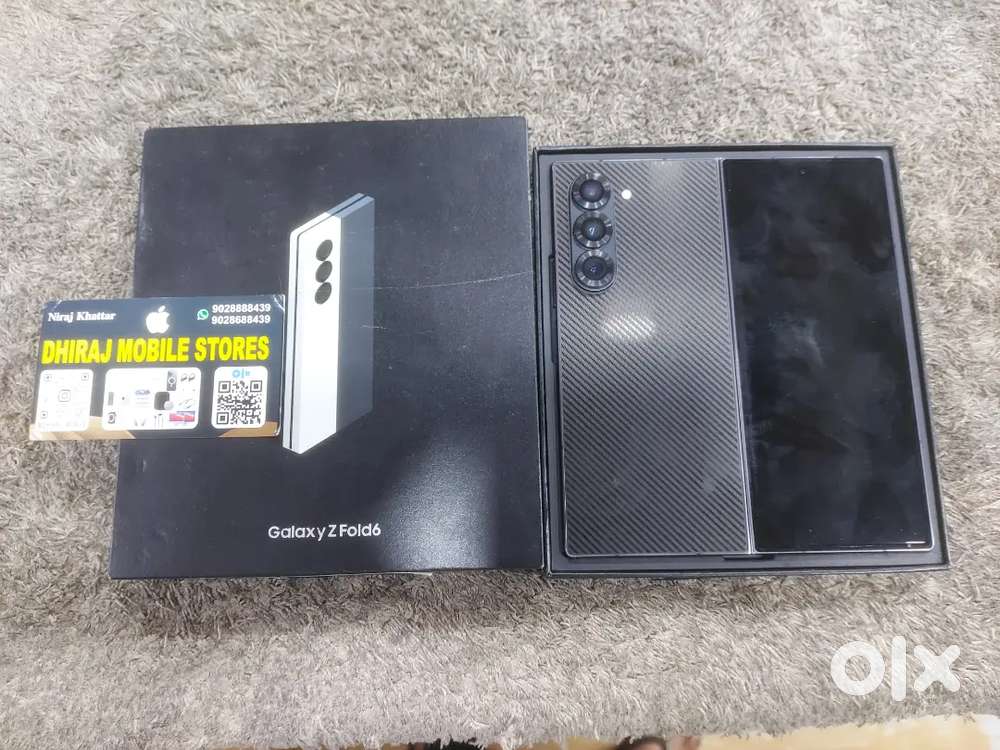 Samsung Fold 6 12 256gb special edition at Dhiraj mobile store