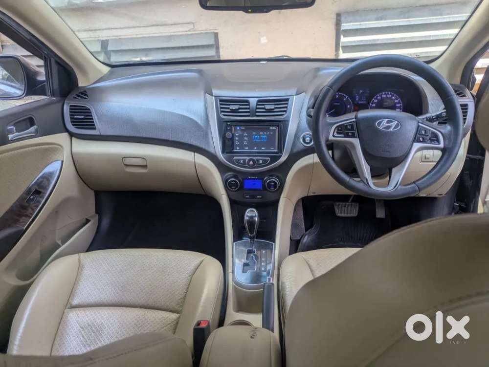 Hyundai Verna Fluidic 1.6 Vtvt Sx Automatic, 2012, Petrol