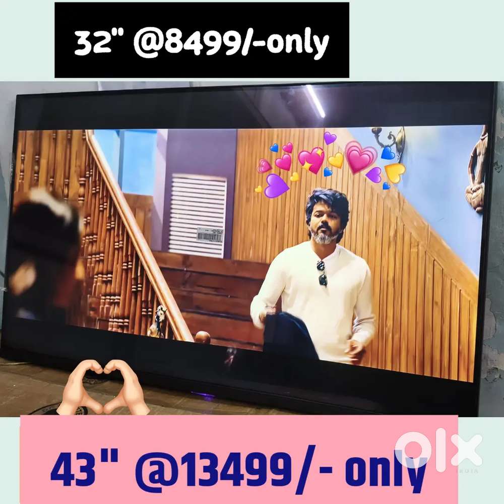 MEGA LED TV MELA!! NEW 43 INCH SMART LED TV JUST 13499 ONKY!