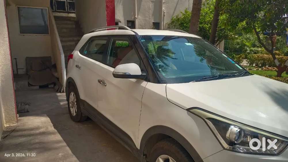 Hyundai Creta Facelift 2016 Diesel 87000 Km Driven New Tyre