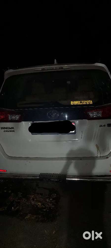 Toyota Innova Crysta Gx Plus 8 Seater  1st Owner  40,711 Km