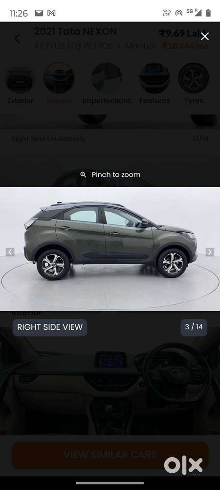Selling The Tata Nexon 2021 (oct) Regd.