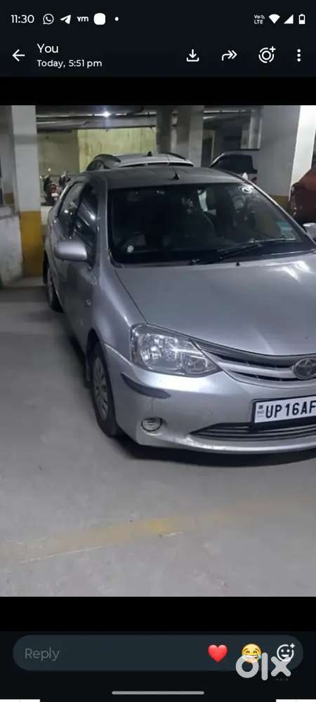 Toyota Etios G Sp* 2012