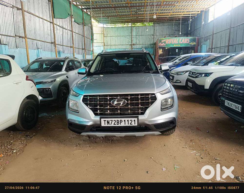 Hyundai Venue 1.2 S (o), 2019, Petrol