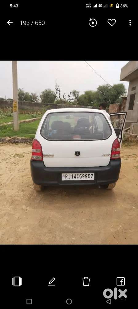 Maruti Suzuki Alto 2009 Petrol 129000 Km Driven