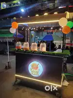 Kiosk stall selling