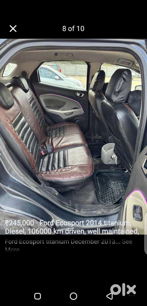 Ecosport Titanium Dec 2013 Owner 3rd 106000 Km Driven Diesel Good Car