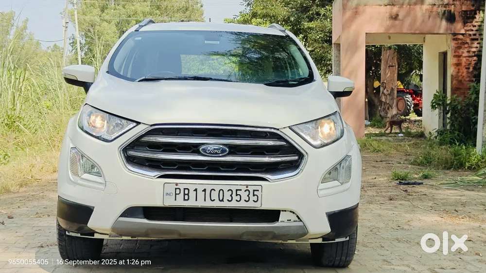 Fully Automatic 2019 Ford Ecosport At Petrol Titanium+ Vip Number