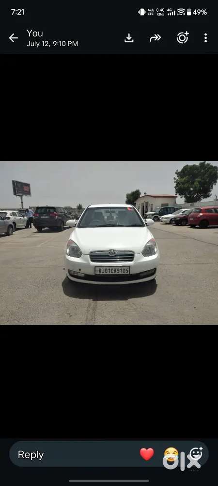 Hyundai Verna Crdi 2009