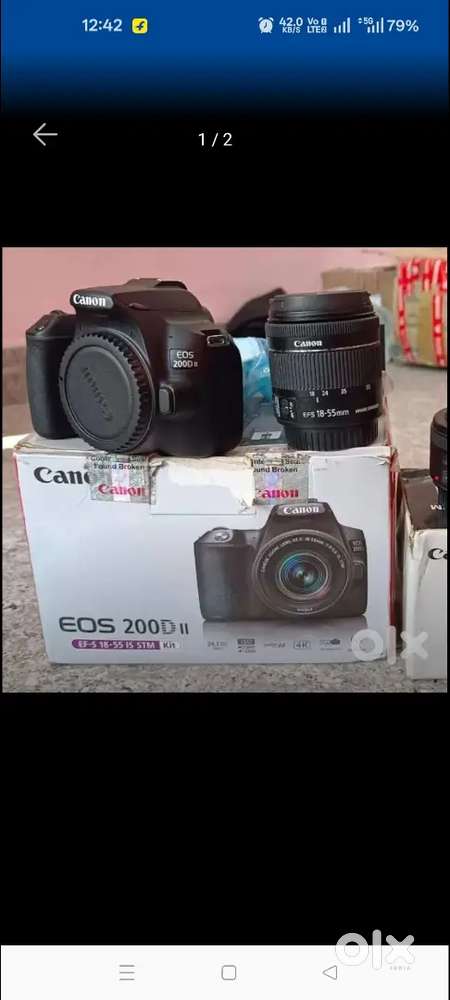 Canon 200d mark !!️ in very good condition