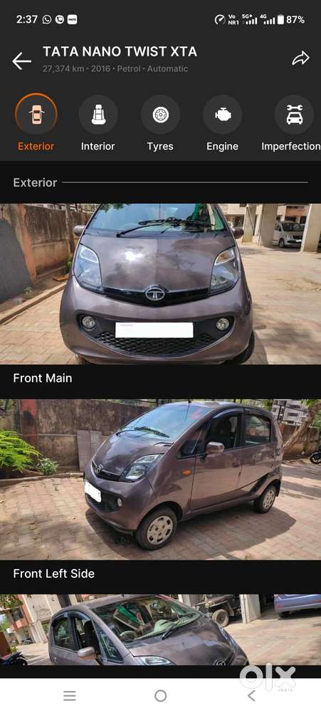 Tata Nano Xta Automatic 2016