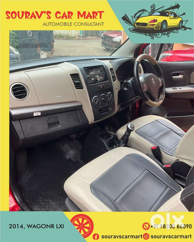 Maruti Suzuki Wagon R Lxi, 2014, Petrol