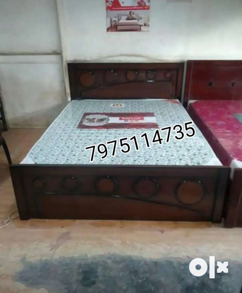 New luxury queen & king size bed without storage in wholesale price