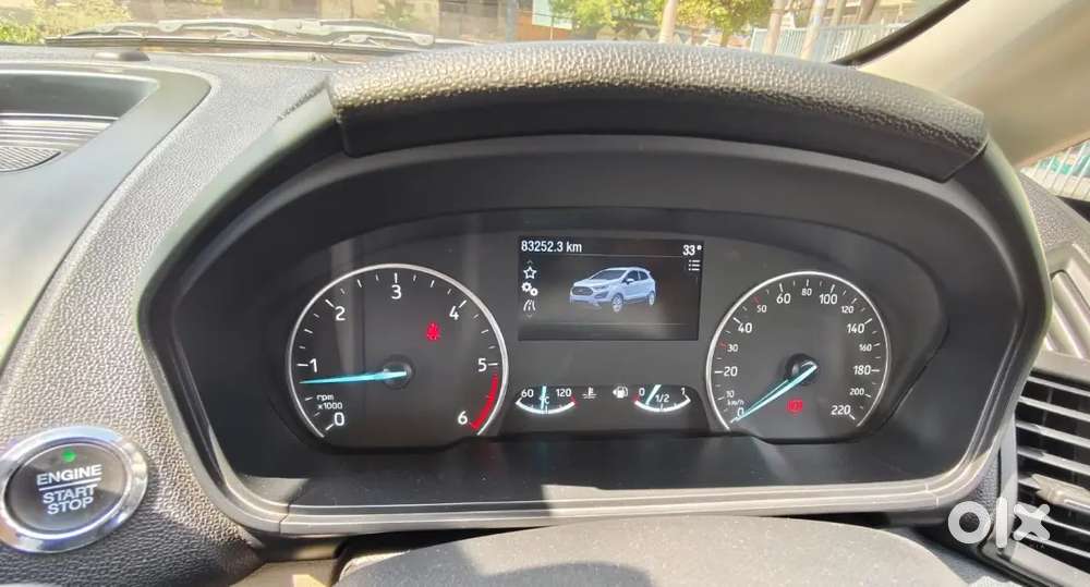 Ecosport Sunroof Top Model Diesel Showroom Condition Car