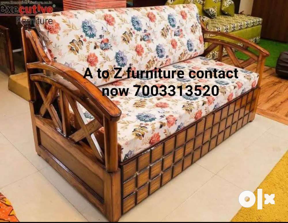 Segun deals wood sofa