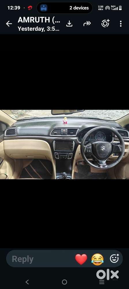 Maruti Suzuki Ciaz Alpha 1.5, 2017, Diesel