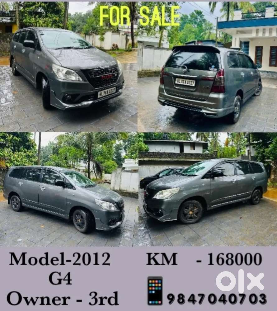 Toyota Innova 2012 Diesel 168000 Km Driven
