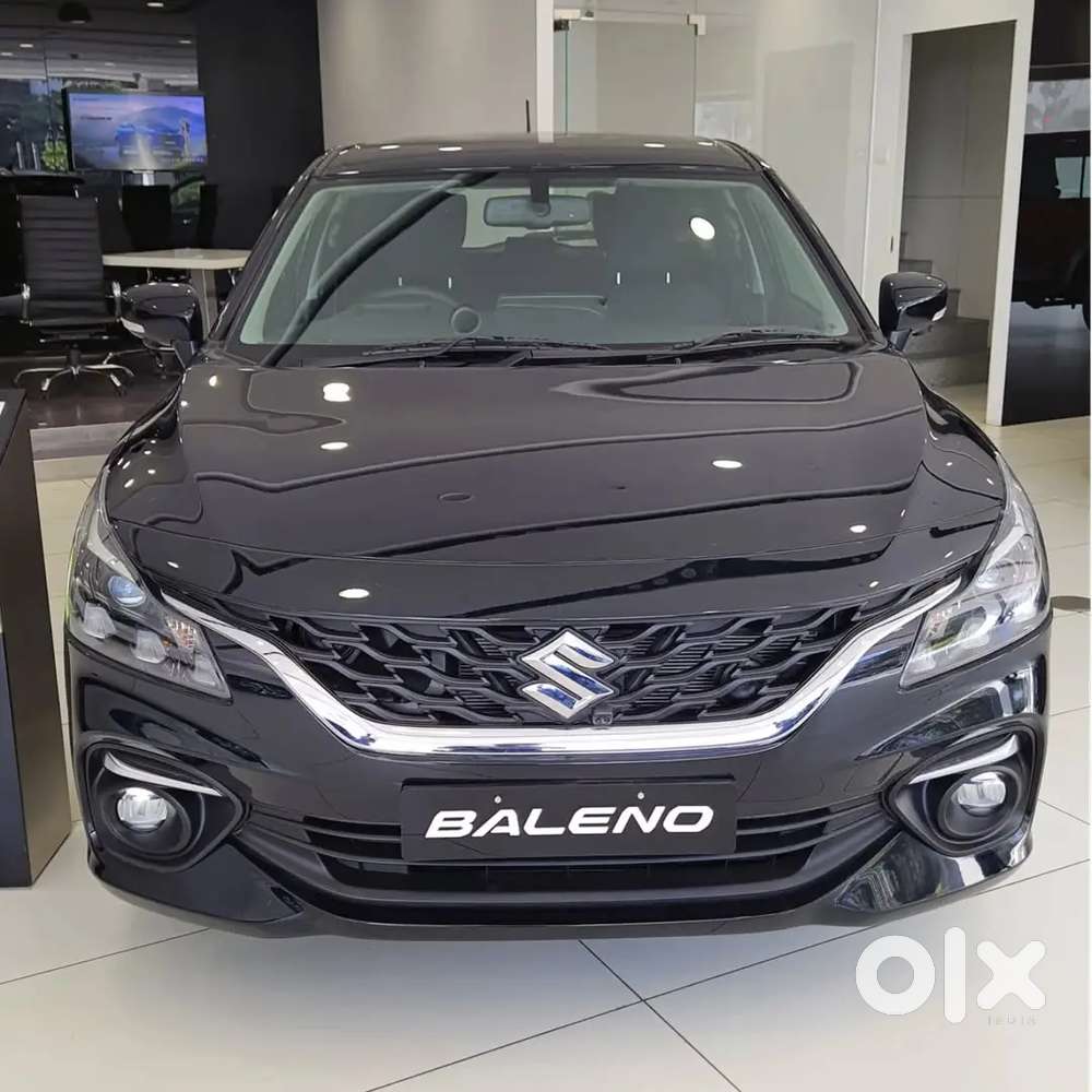 New Baleno Alpha Top Variant Bluish Black