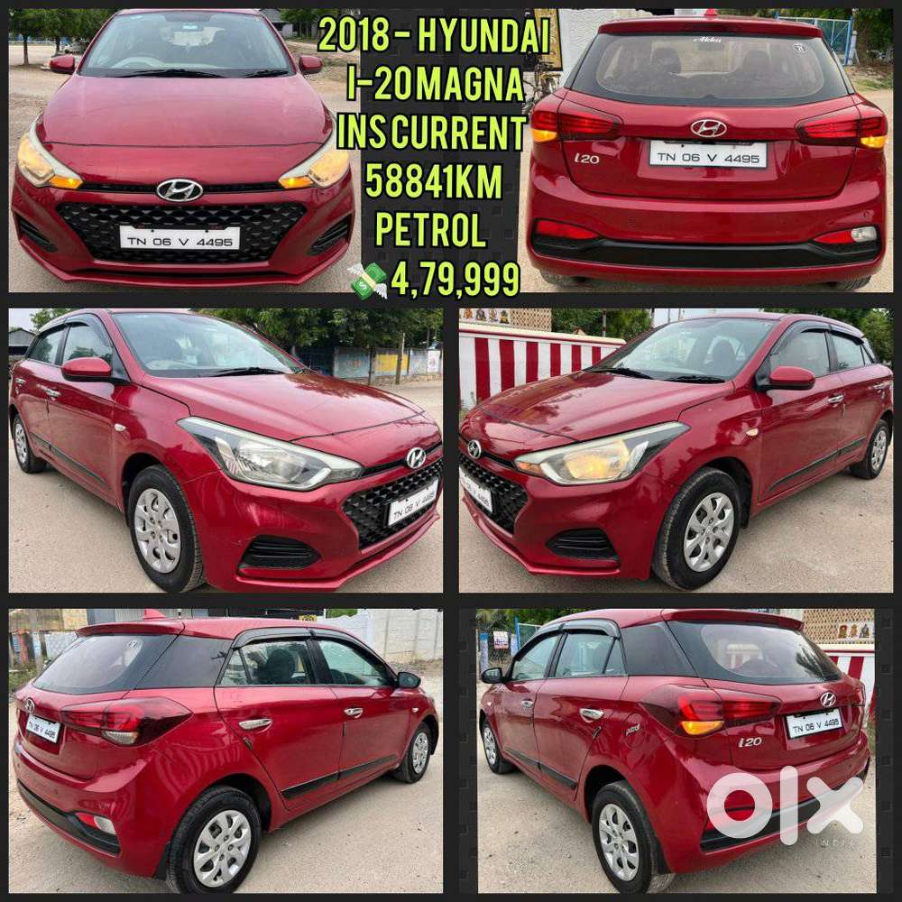 Hyundai I20 Magna 1.2 Mt, 2018, Petrol